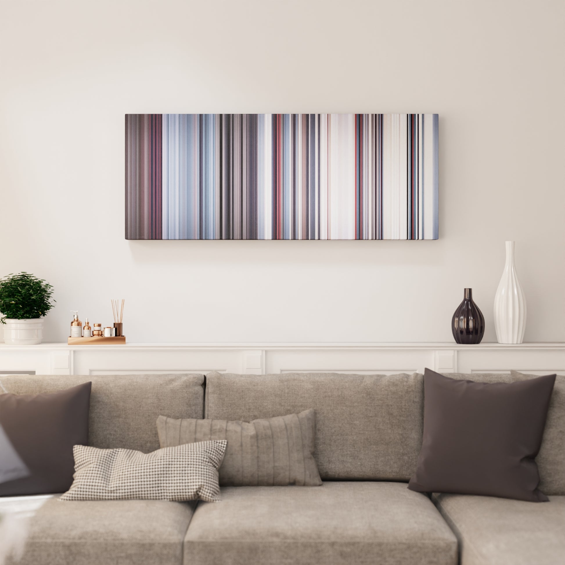 Living room interior with Taylor Swift - Shake It Off Frome on the wall