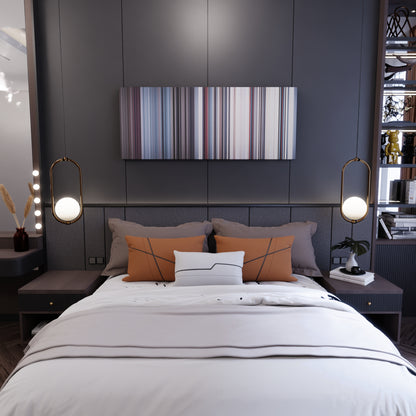 Bedroom interior with Taylor Swift - Shake It Off Frome on the wall