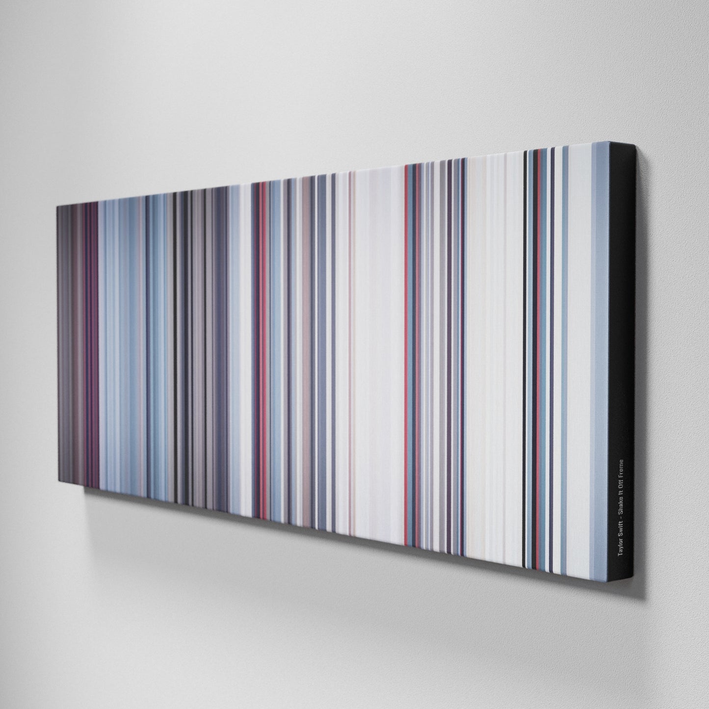 Side view of Buff's of Taylor Swift - Shake It Off Frome on the wall