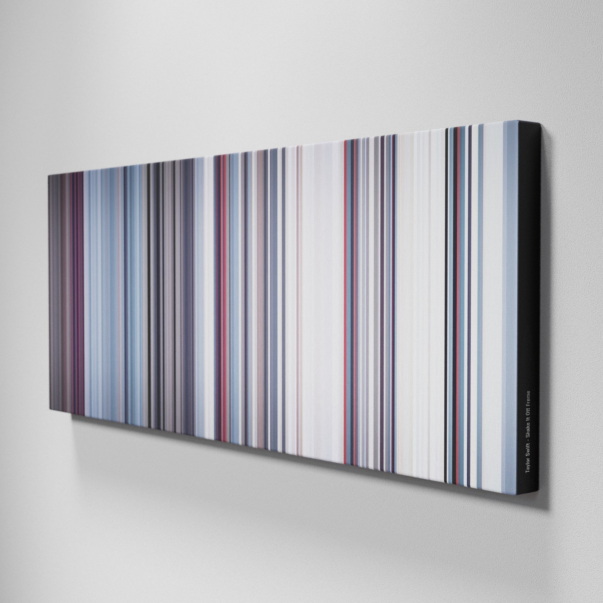 Side view of Buff's of Taylor Swift - Shake It Off Frome on the wall