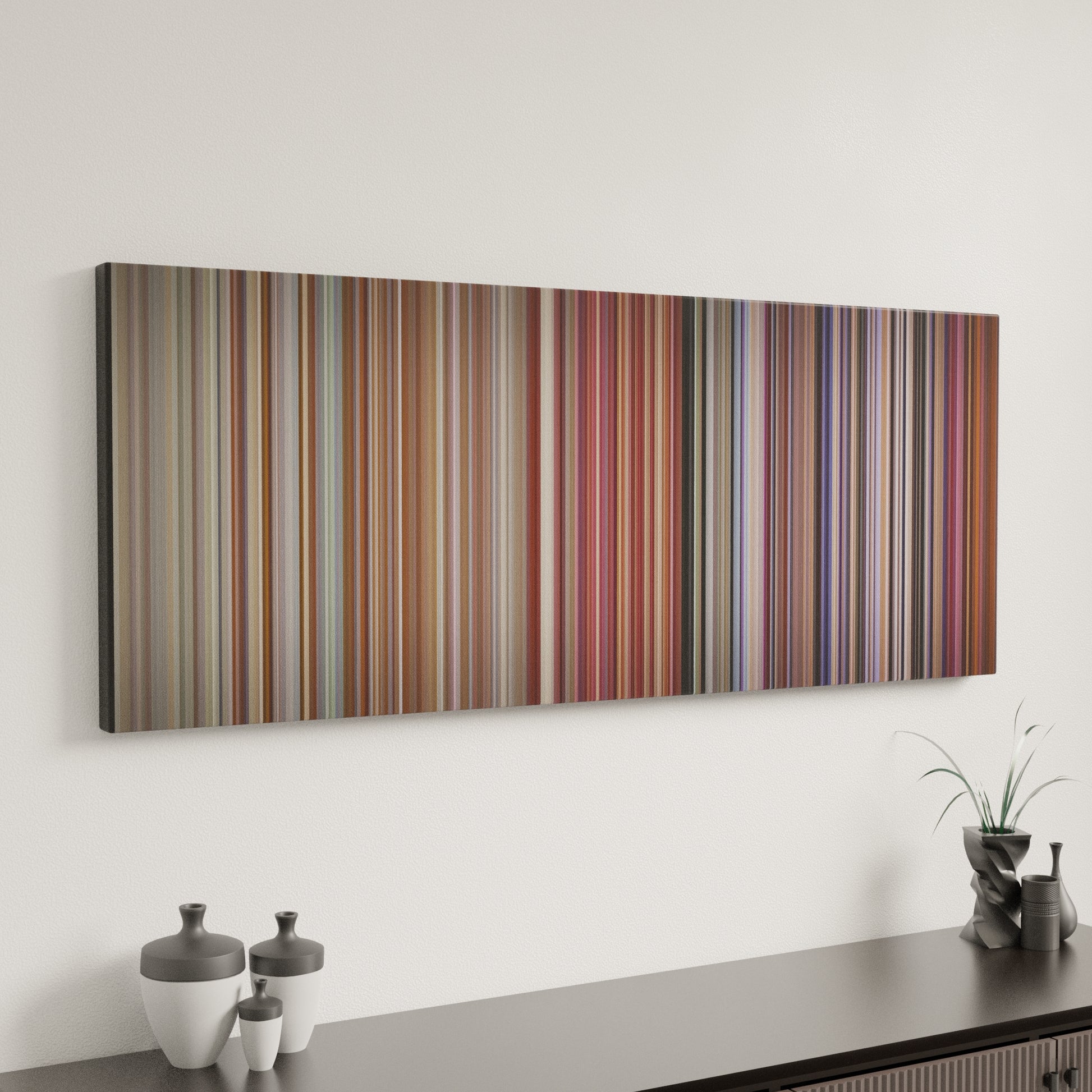 Minimal interior design with Maroon 5 - Sugar Frome on the wall