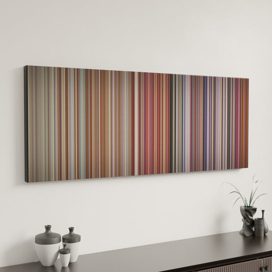 Minimal interior design with Maroon 5 - Sugar Frome on the wall