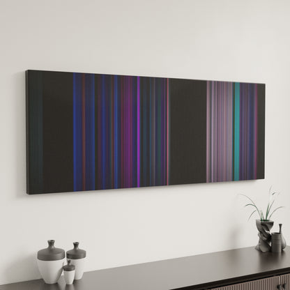 Minimal interior design with Queen - Bohemian Rhapsody Frome on the wall