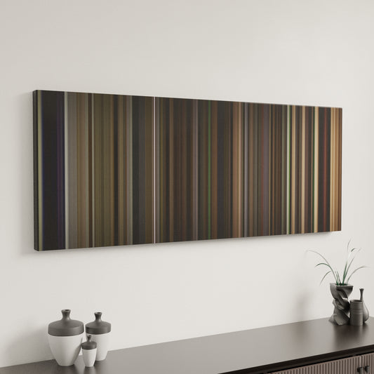 Minimal interior design with Toto - Africa Frome on the wall