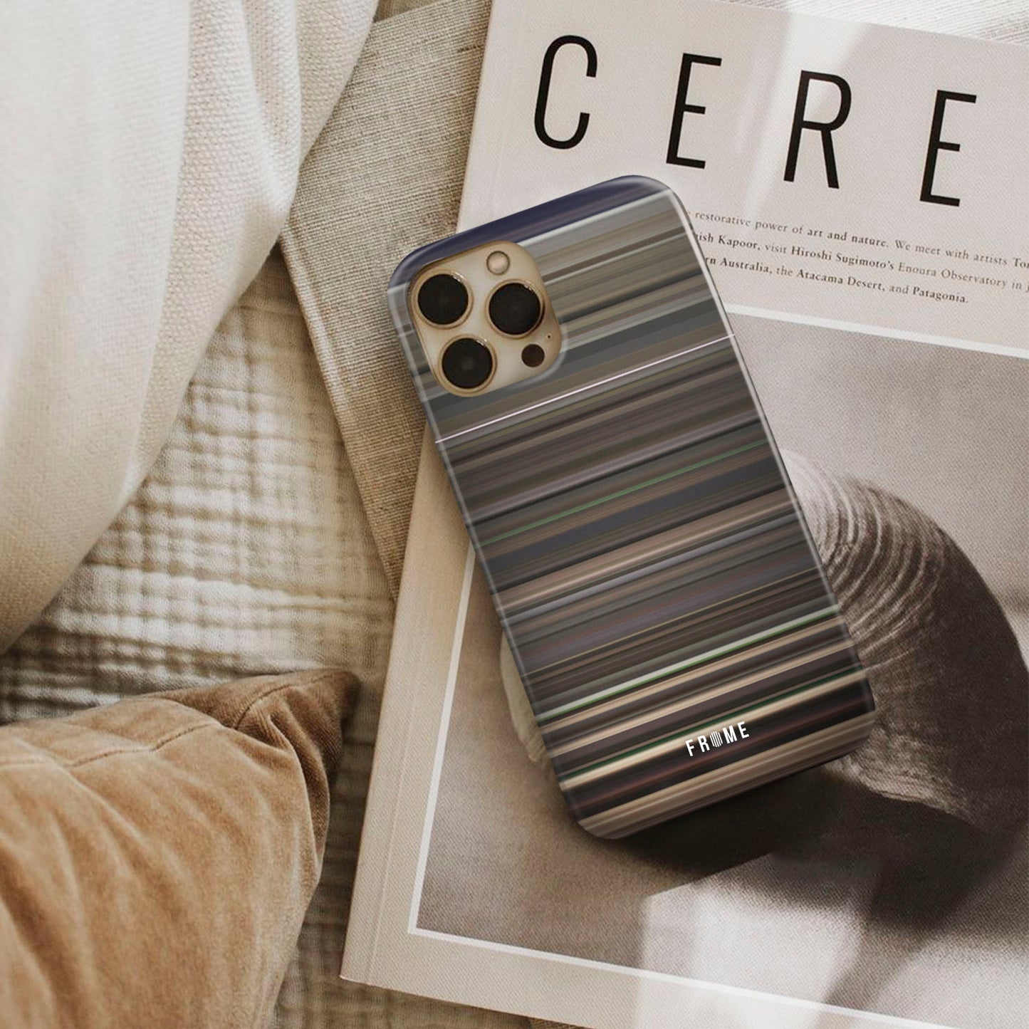 toto - africa Frome phone case next to interior items