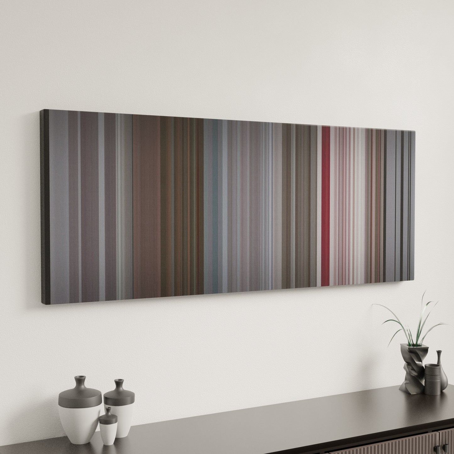 Minimal interior design with twenty one pilots - Stressed Out Frome on the wall