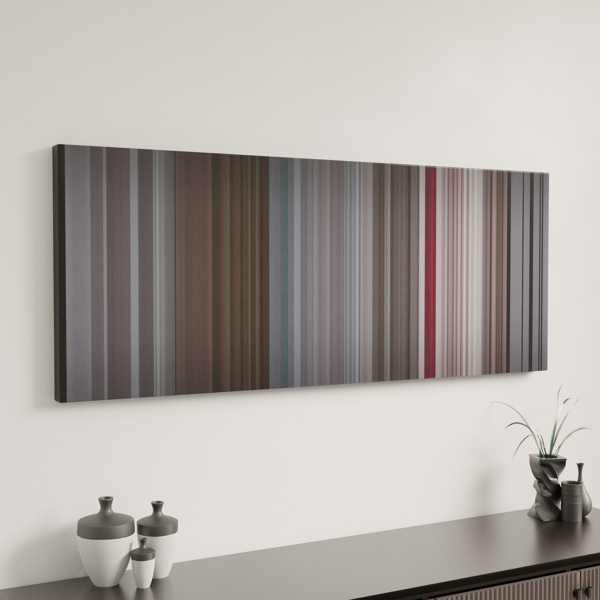 Minimal interior design with twenty one pilots - Stressed Out Frome on the wall