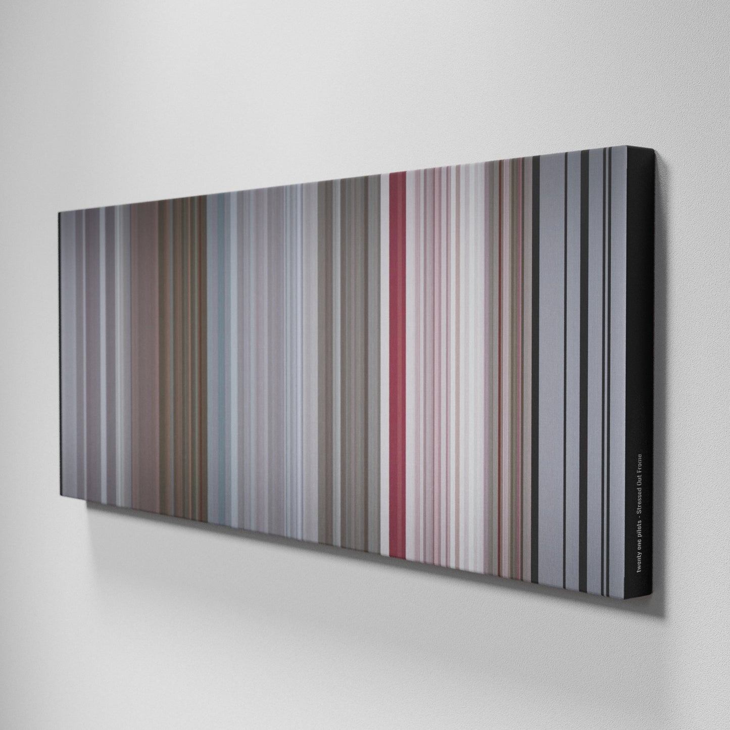 Side view of Buff's of twenty one pilots - Stressed Out Frome on the wall