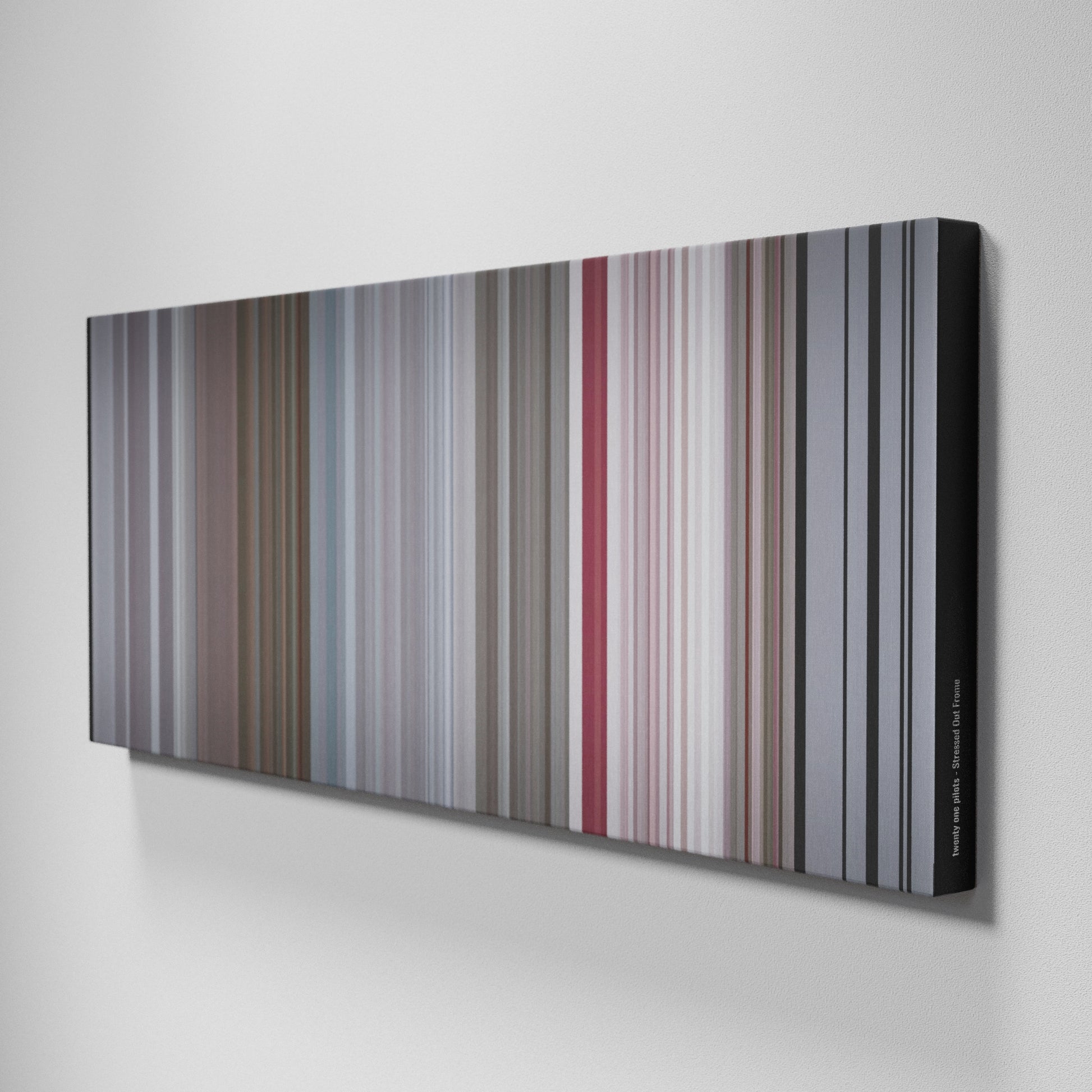 Side view of Buff's of twenty one pilots - Stressed Out Frome on the wall