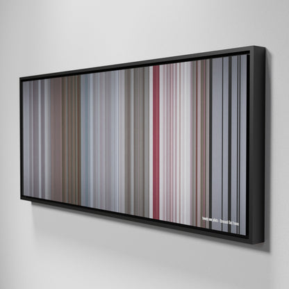 Side view of Framed Buff's of twenty one pilots - Stressed Out Frome on the wall