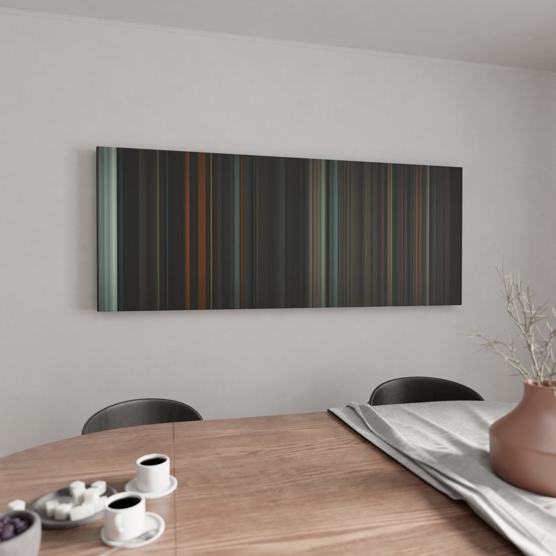 Kitchen with twenty one pilots - Heathens Frome on the wall