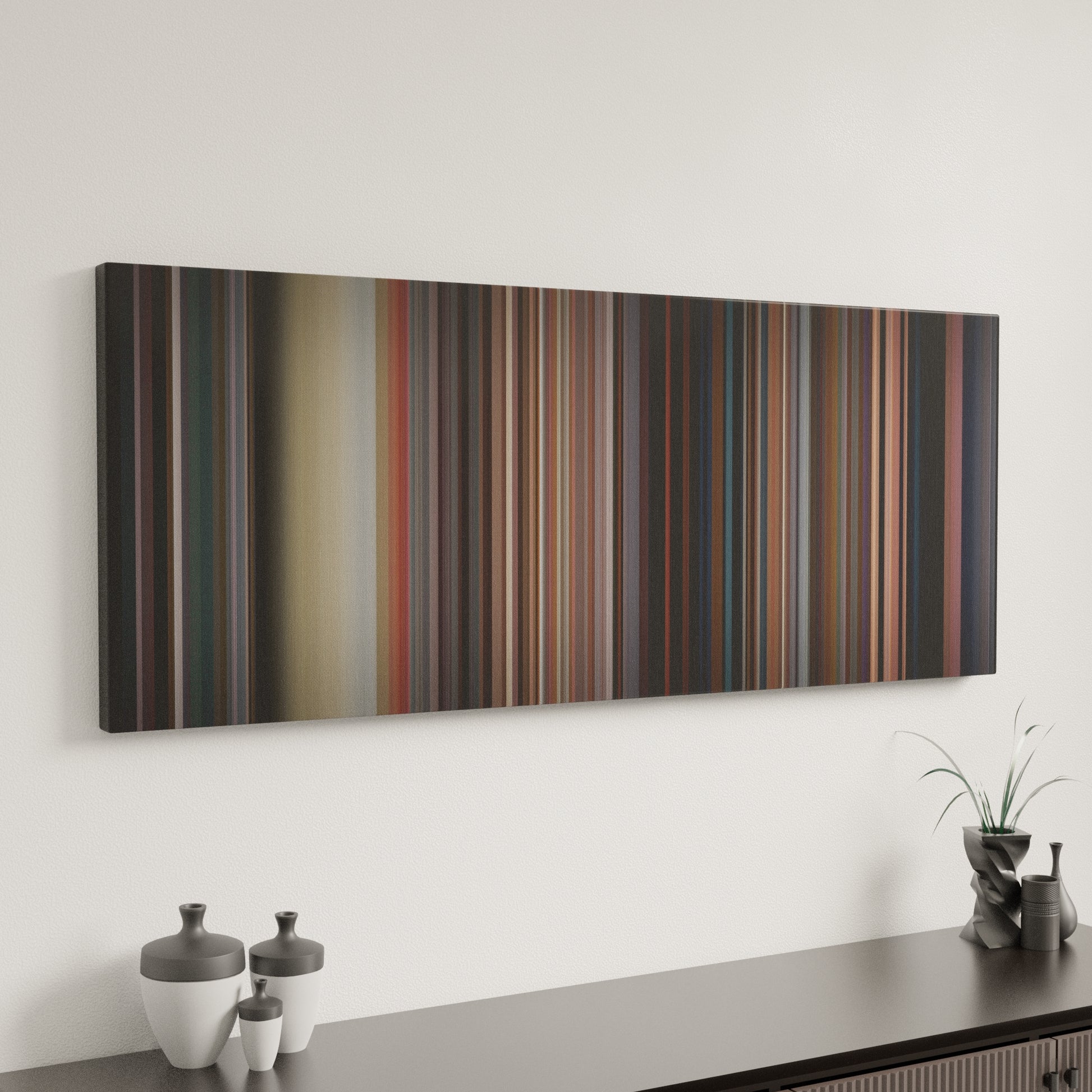 Minimal interior design with Coldplay - Hymn For The Weekend Frome on the wall