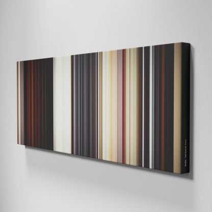 Side view of Buff's of Gorillaz - Feel Good Inc Frome on the wall