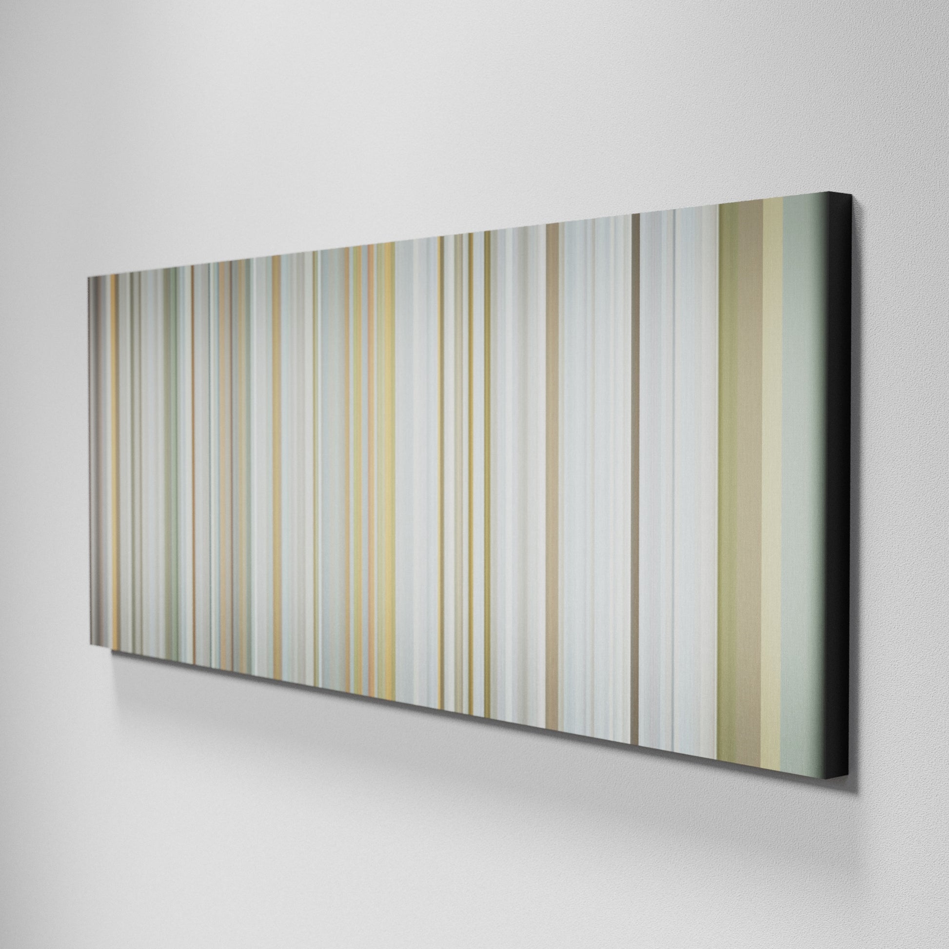 Side view of Basic of Sasha Prendes - Brooklyn Stripped Down Frome on the wall