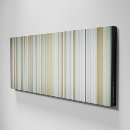 Side view of Buff's of Sasha Prendes - Brooklyn Stripped Down Frome on the wall