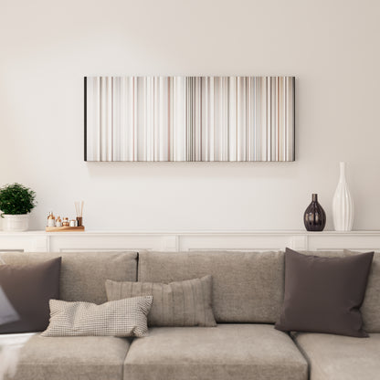 Living room interior with The Fray - How to Save a Life Frome on the wall