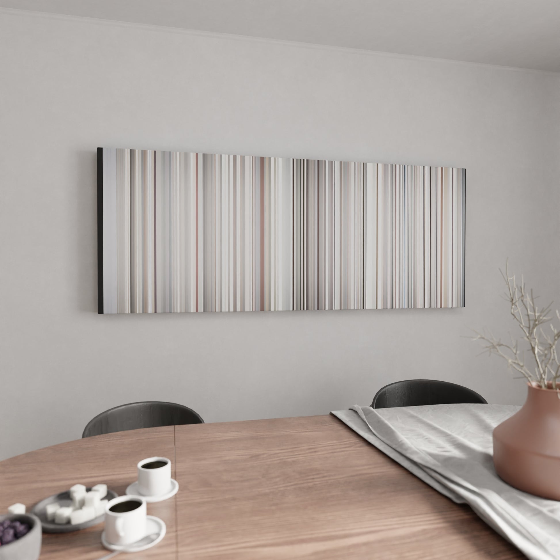 Kitchen with The Fray - How to Save a Life Frome on the wall