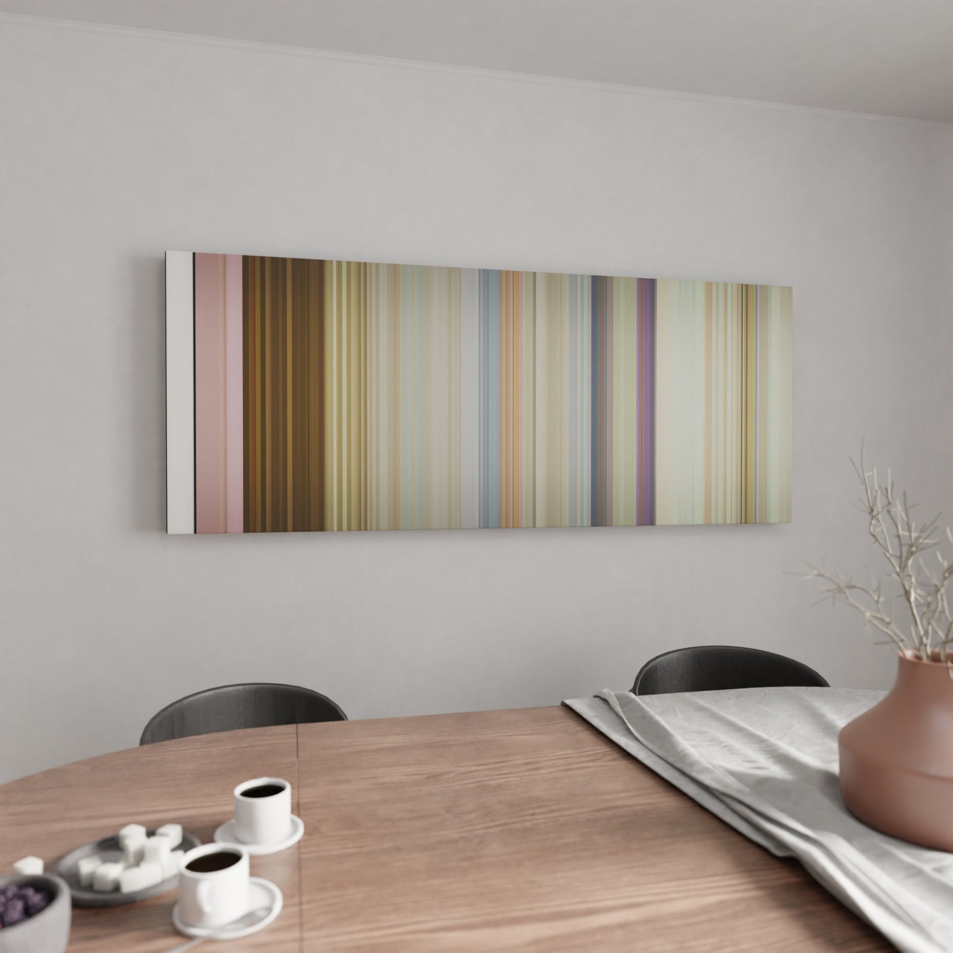 Kitchen with BTS - Dynamite Frome on the wall