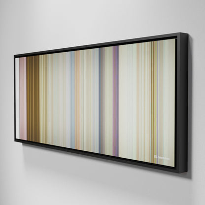 Side view of Framed Buff's of BTS - Dynamite Frome on the wall