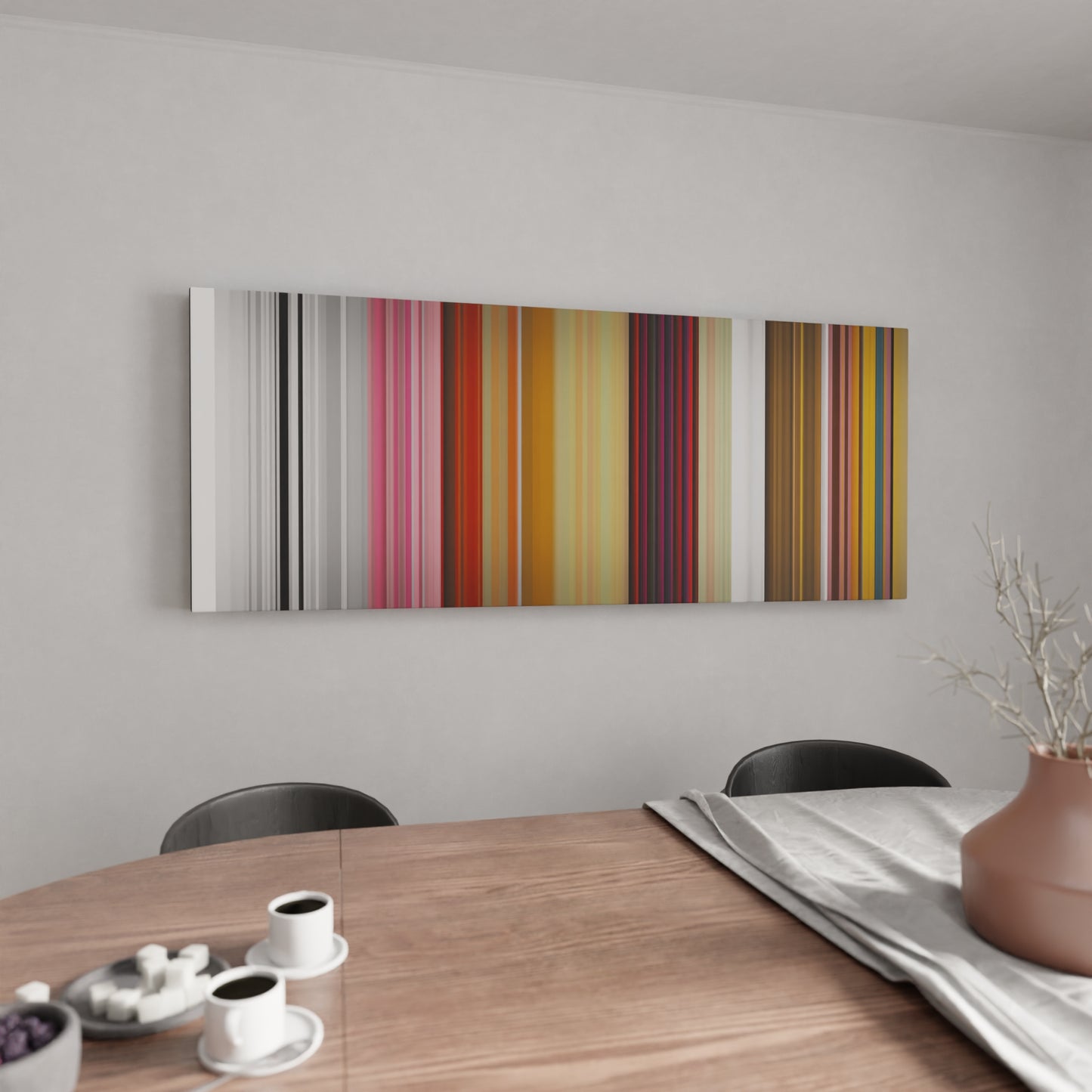 Kitchen with BTS - Butter Frome on the wall