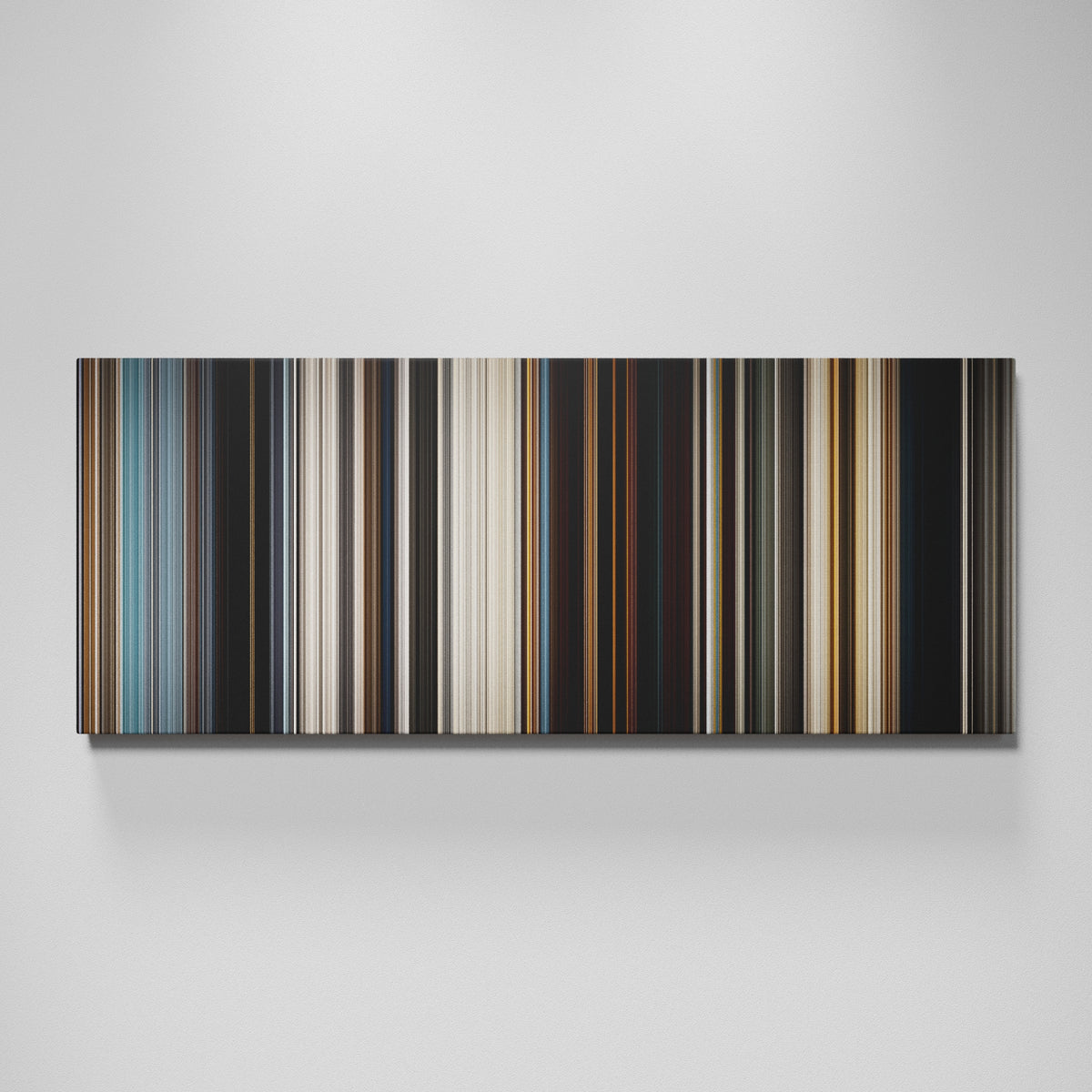 Dune: Part One movie canvas wall art - color palette print