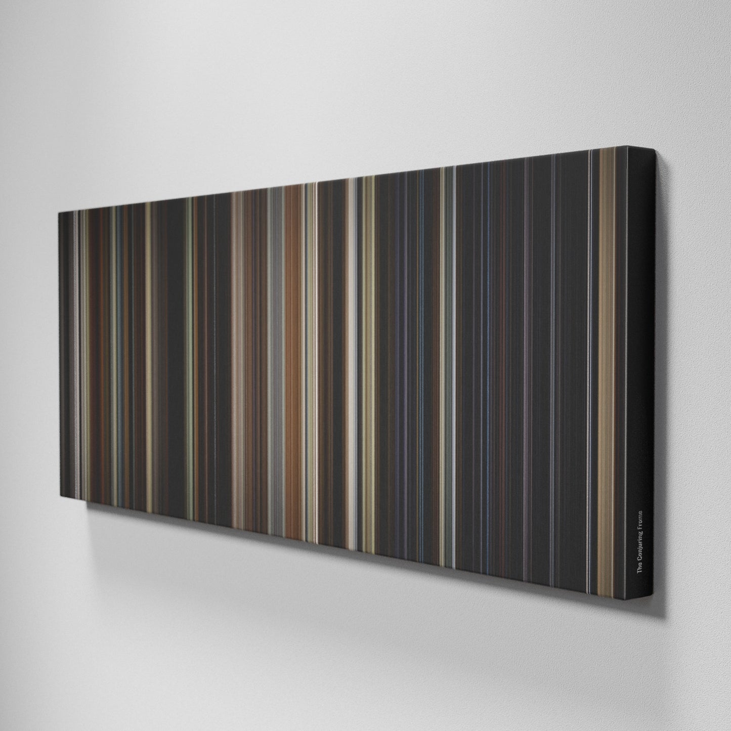 Side view of Buff's of The-Conjuring Frome on the wall