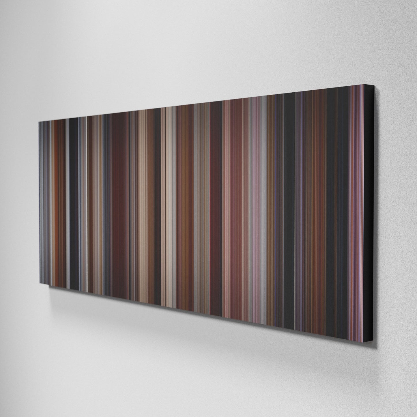 Side view of Basic of Ghost-1990 Frome on the wall