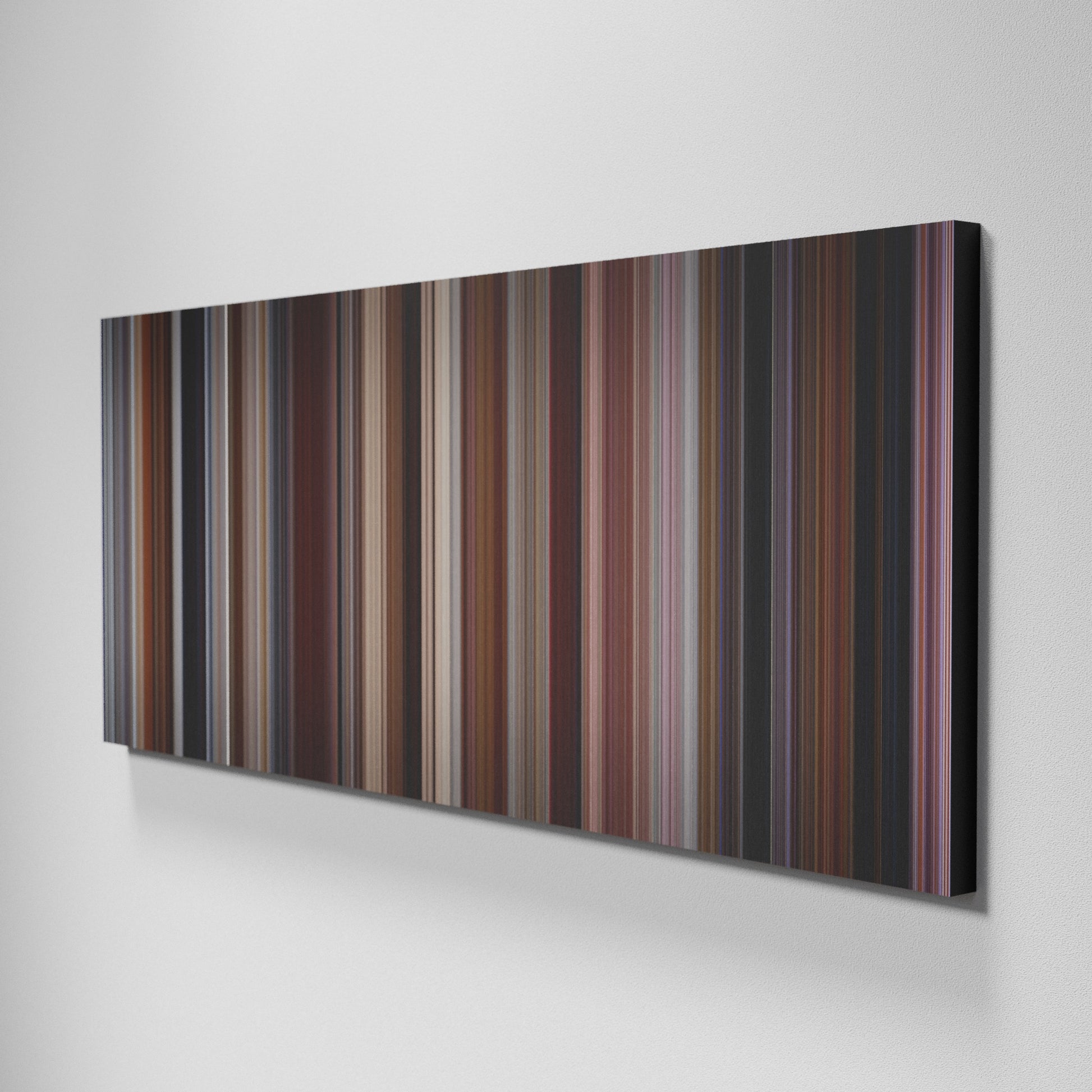 Side view of Basic of Ghost-1990 Frome on the wall