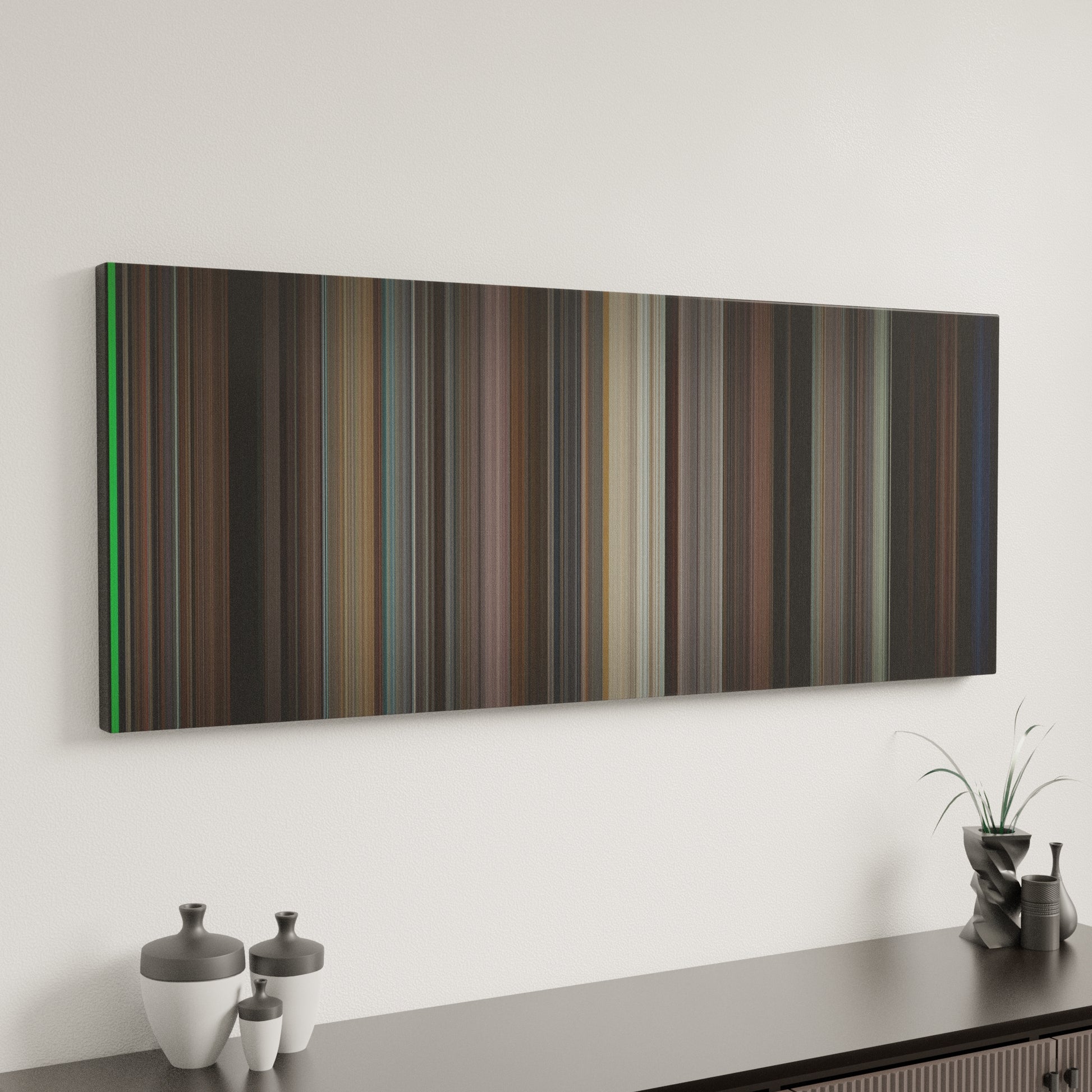 Minimal interior design with North-by-Northwest Frome on the wall