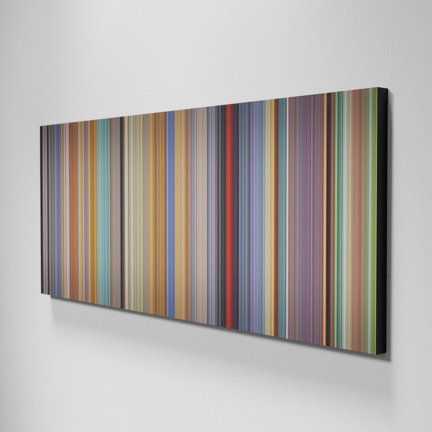 Side view of Basic of A-Scanner-Darkly Frome on the wall