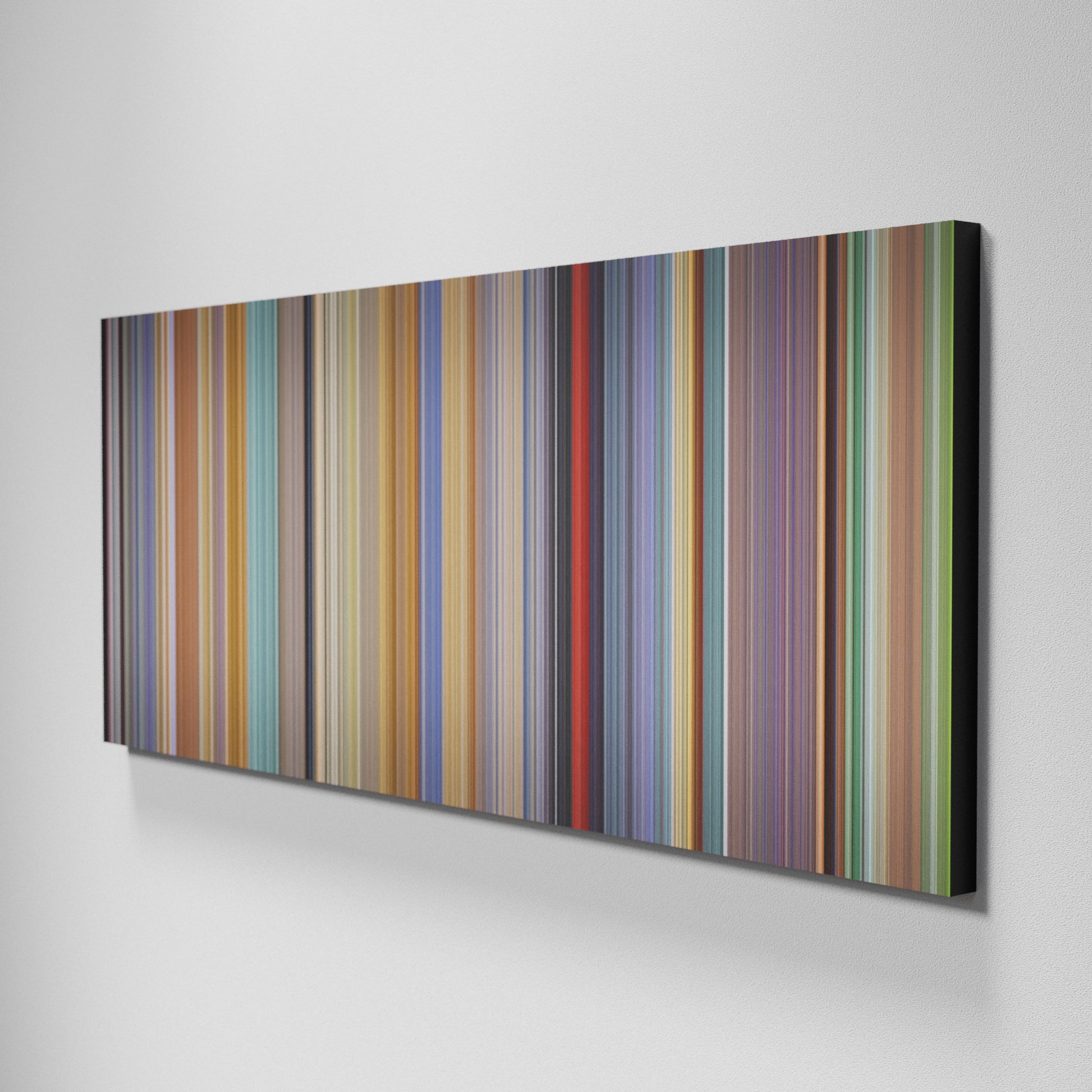 Side view of Basic of A-Scanner-Darkly Frome on the wall