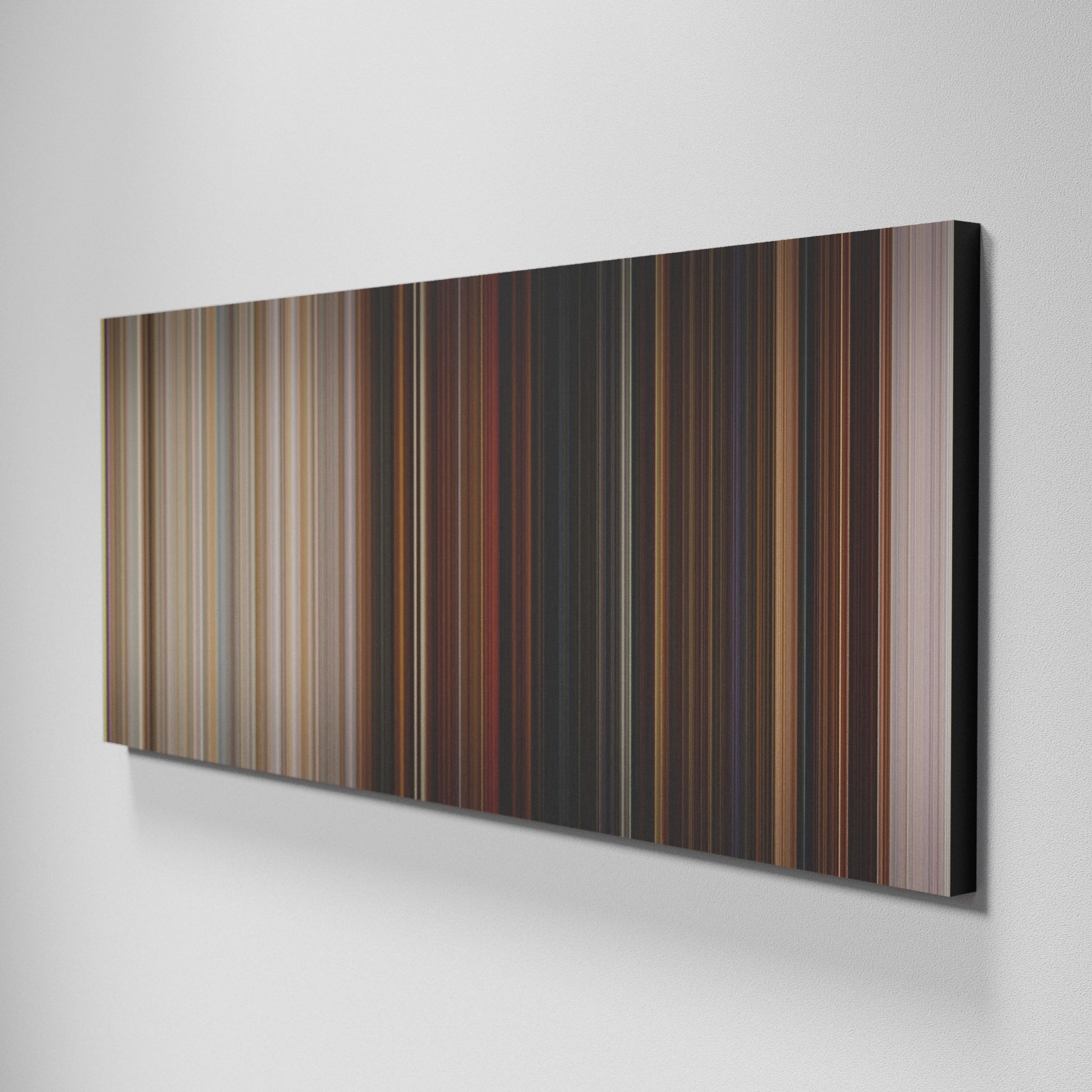 Side view of Basic of Superbad Frome on the wall