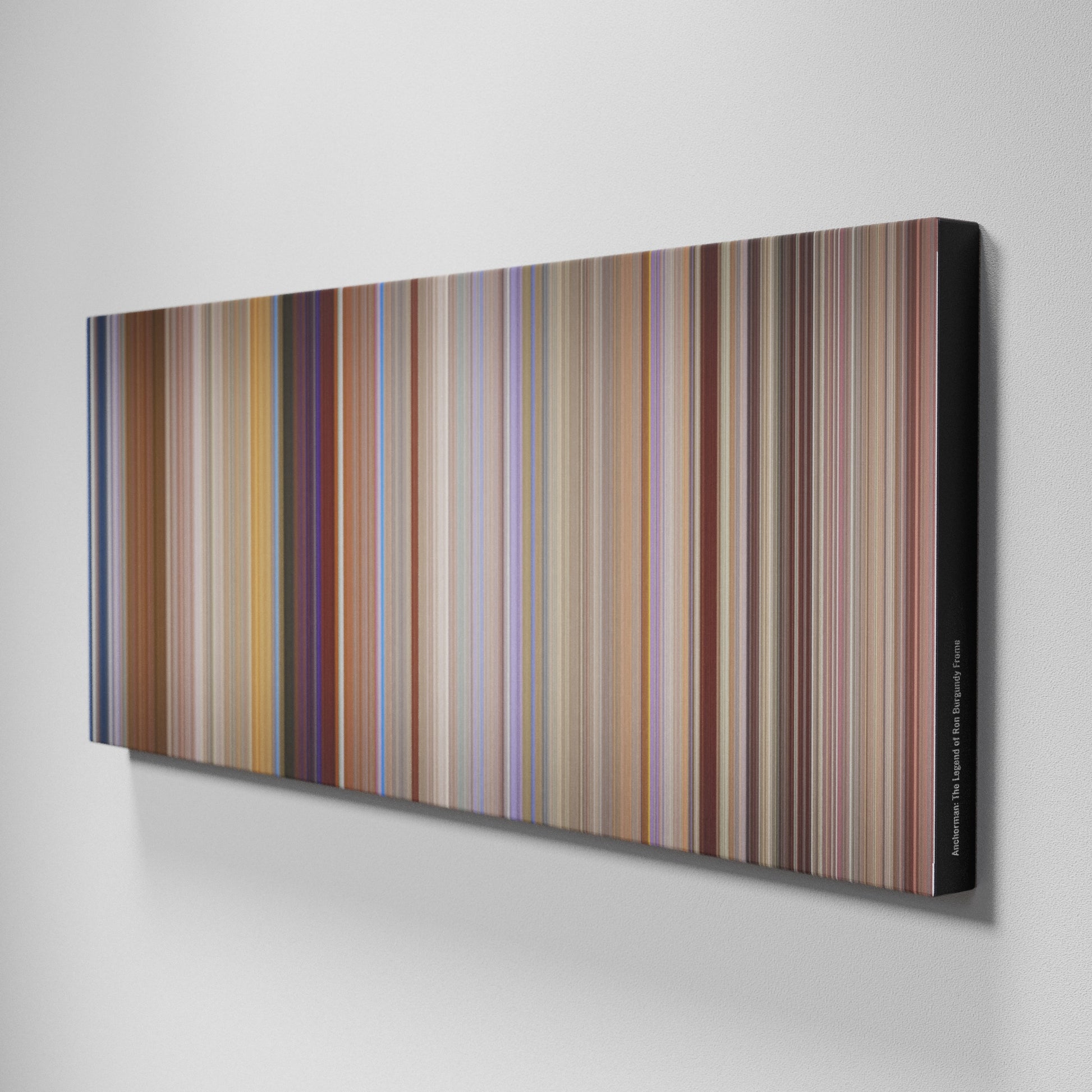 Side view of Buff's of Anchorman-The-Legend-of-Ron-Burgundy Frome on the wall