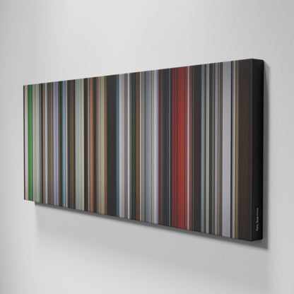 Side view of Buff's of Paris-Texas Frome on the wall