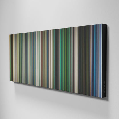 Side view of Buff's of Dawn-of-the-Dead Frome on the wall