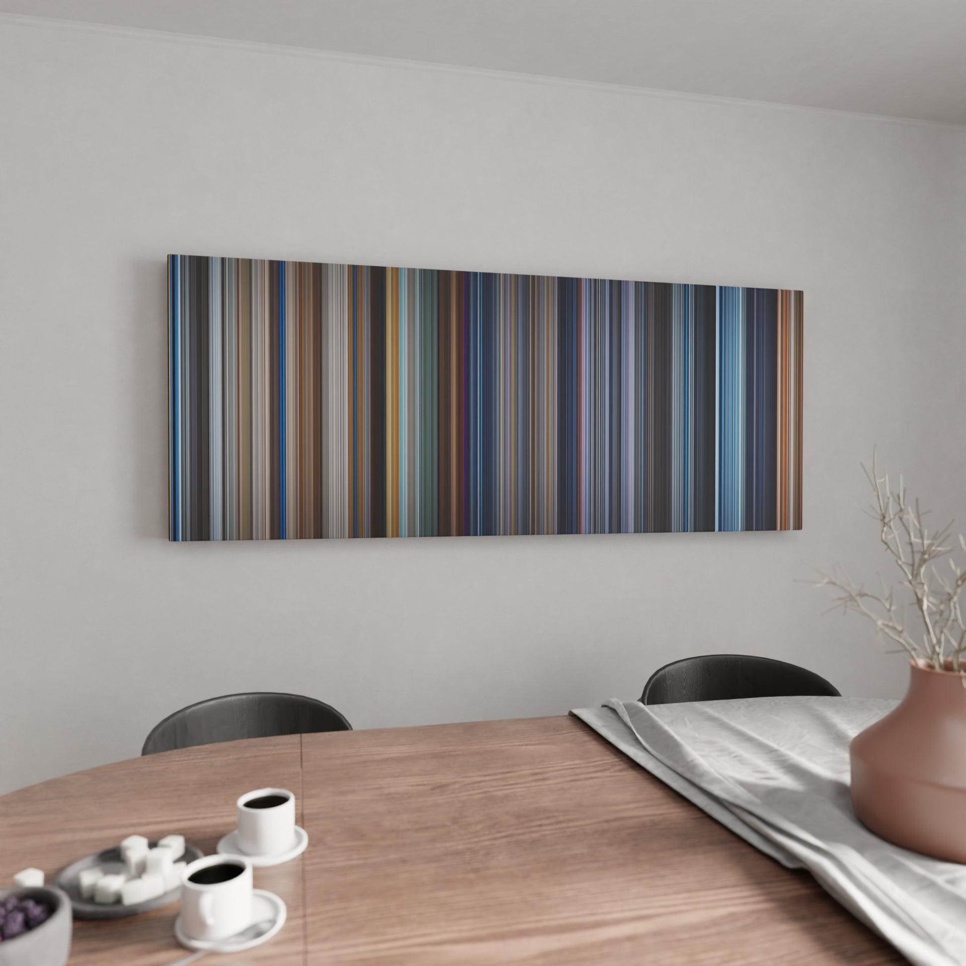 Kitchen with AI-Artificial-Intelligence Frome on the wall