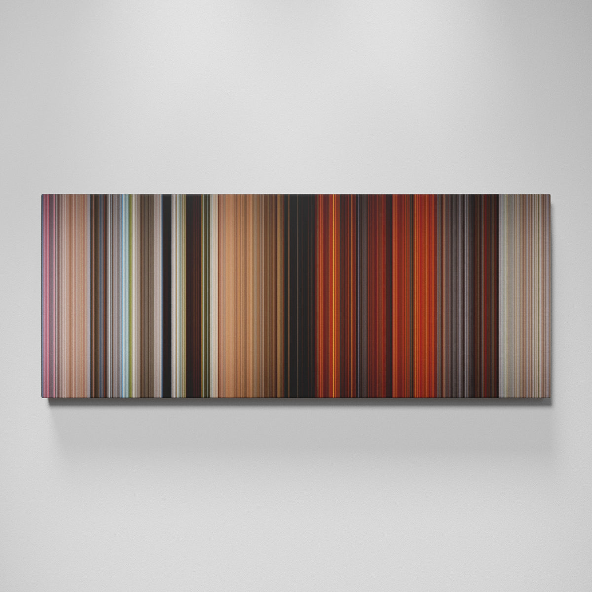 Indiana Jones and the Temple of Doom movie canvas wall art - color palette print