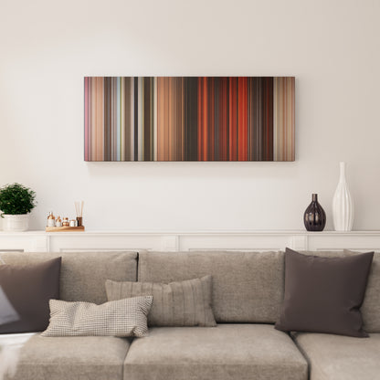 Living room interior with Indiana-Jones-and-the-Temple-of-Doom Frome on the wall