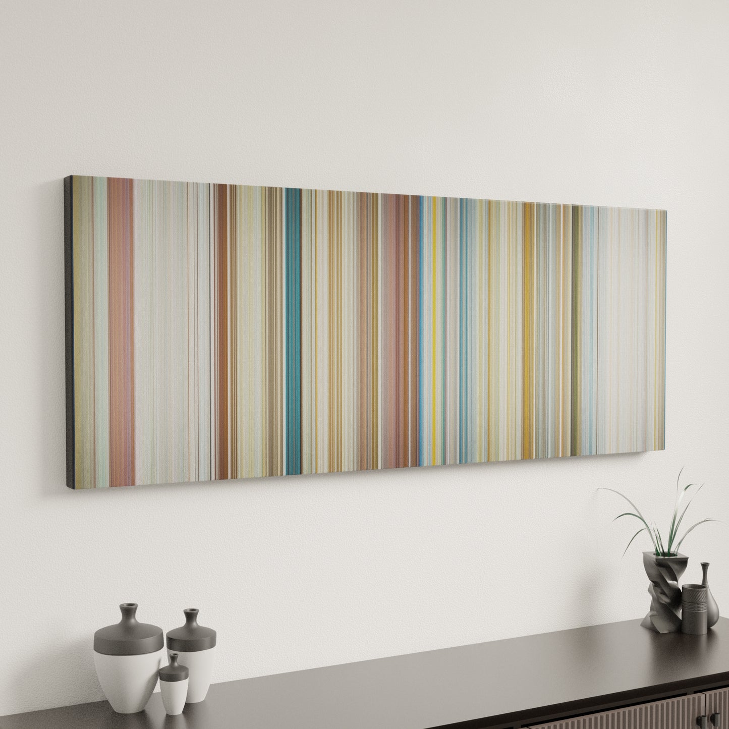 Minimal interior design with The-Many-Adventures-of-Winnie-the-Pooh Frome on the wall