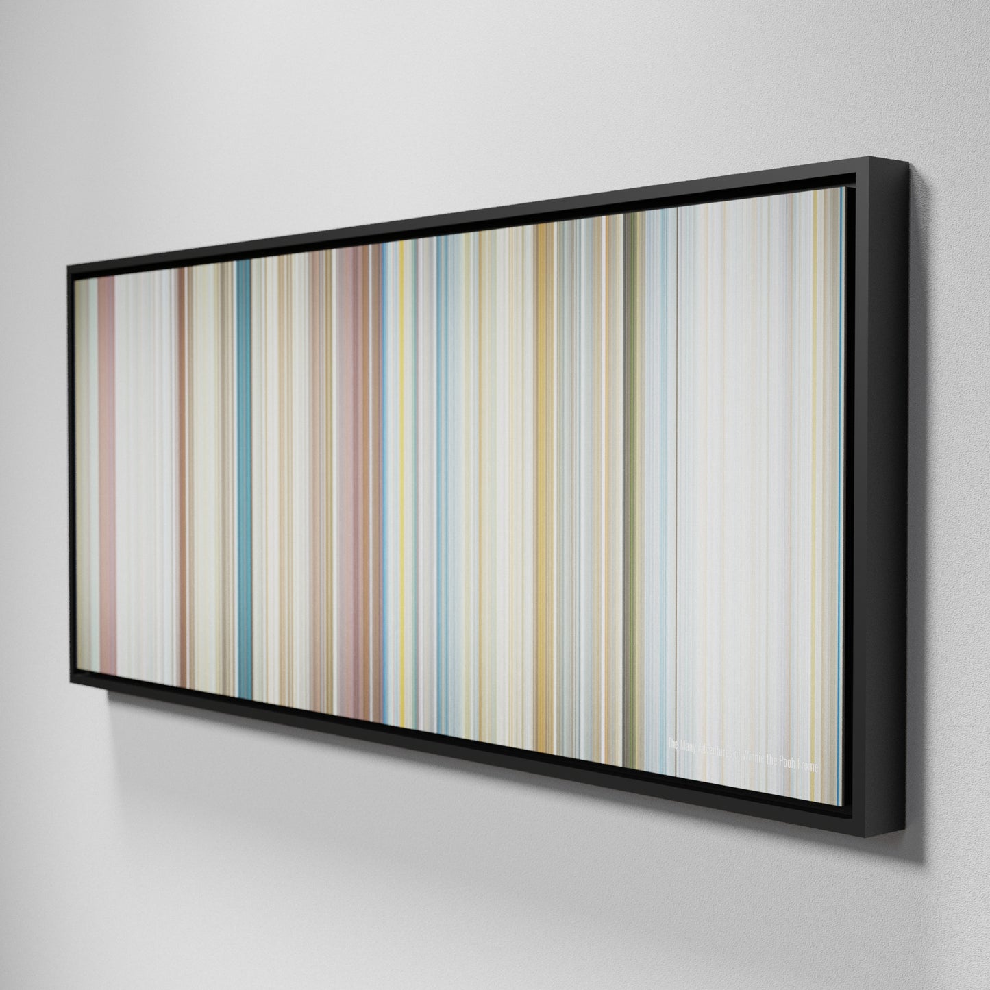 Side view of Framed Buff's of The-Many-Adventures-of-Winnie-the-Pooh Frome on the wall