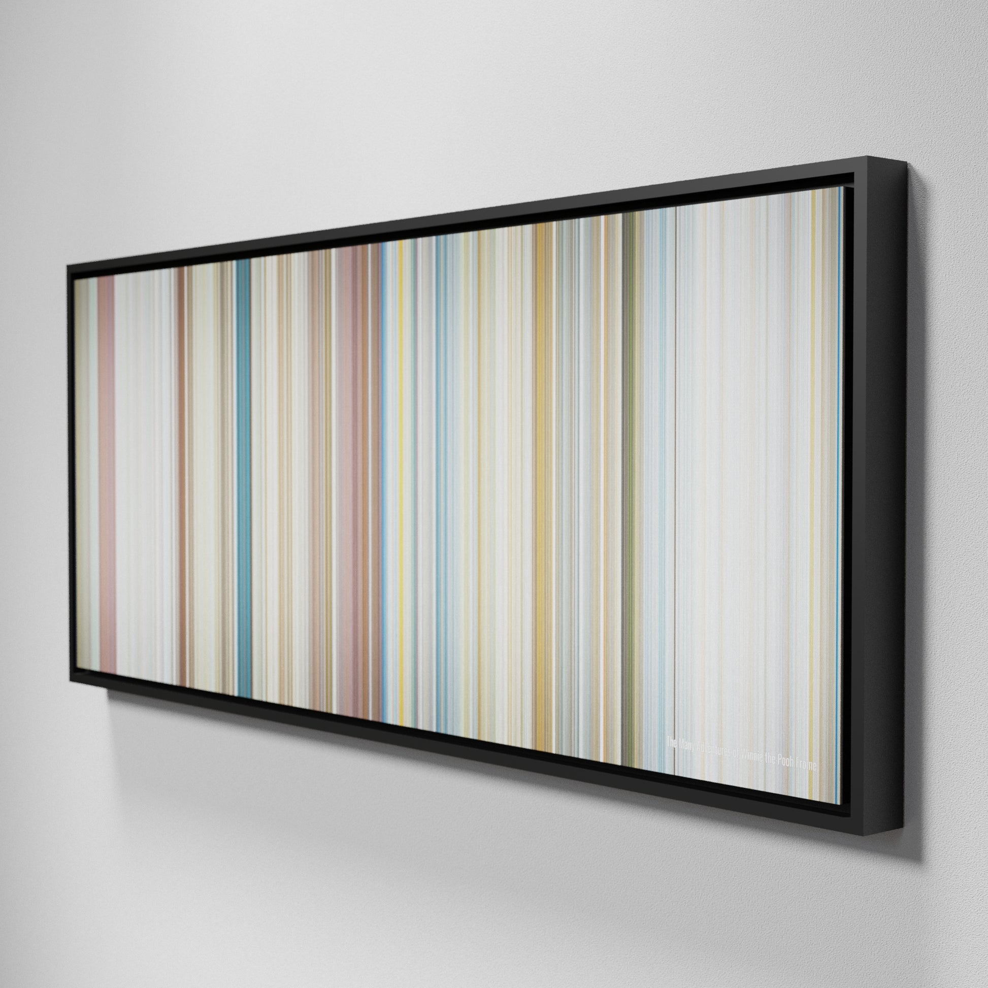 Side view of Framed Buff's of The-Many-Adventures-of-Winnie-the-Pooh Frome on the wall