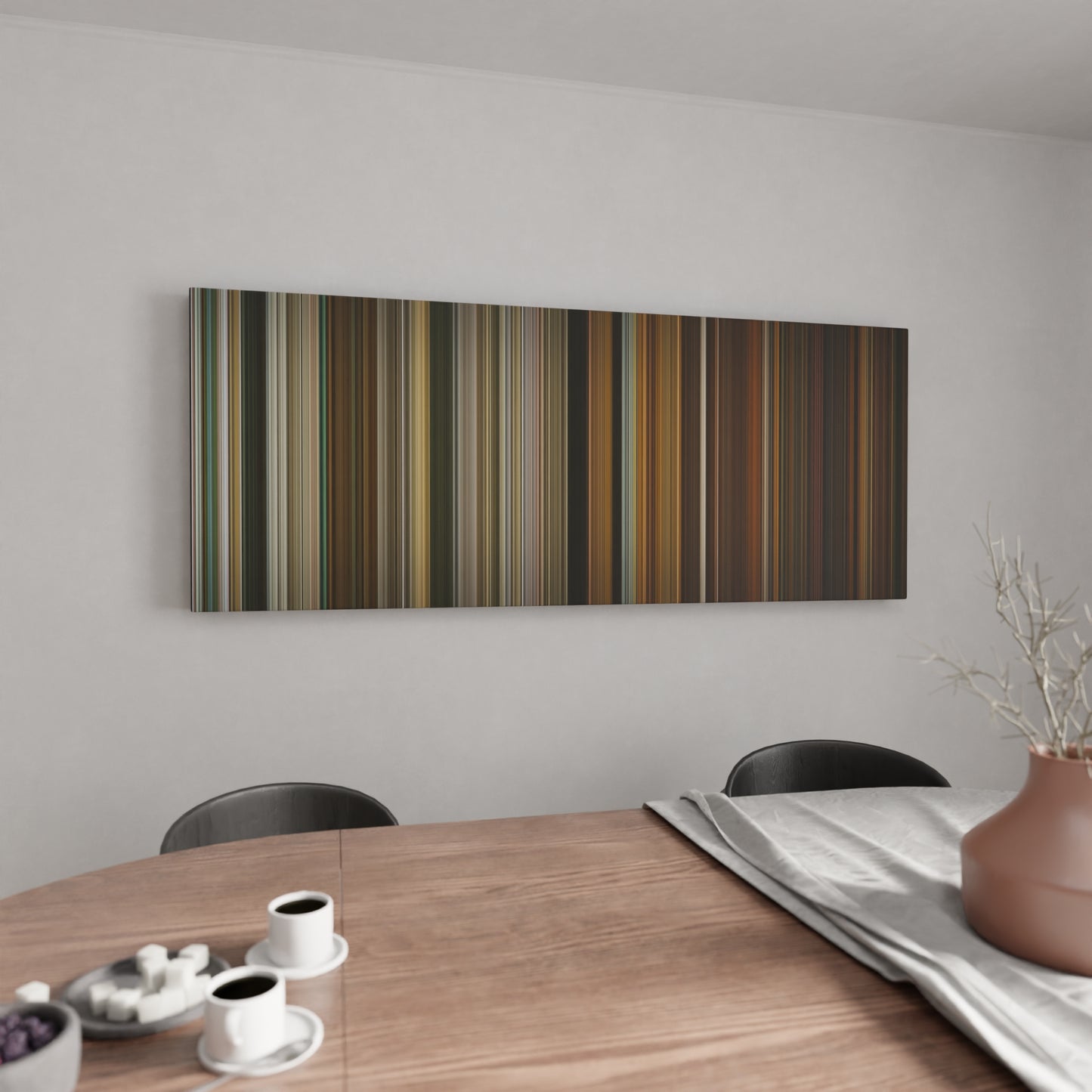 Kitchen with Zombieland Frome on the wall