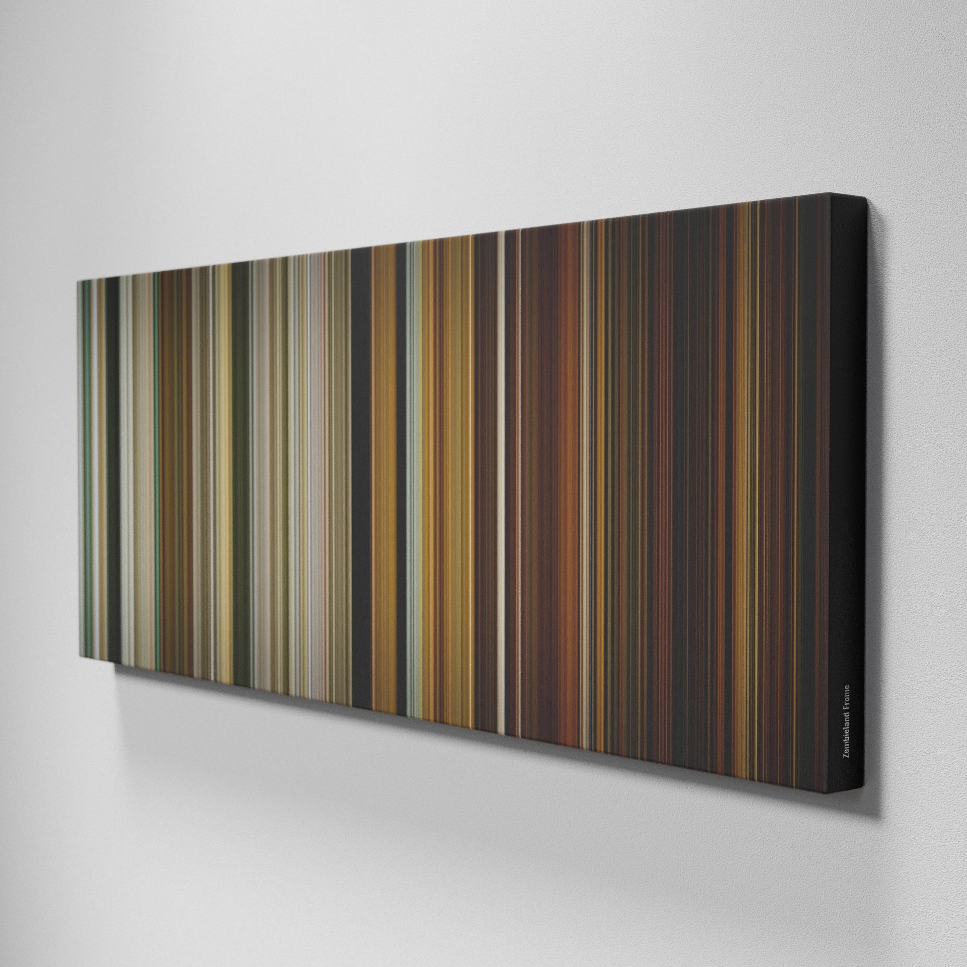 Side view of Buff's of Zombieland Frome on the wall