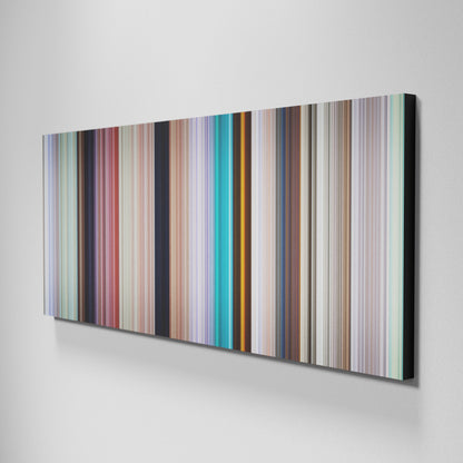 Side view of Basic of Ice-Age Frome on the wall