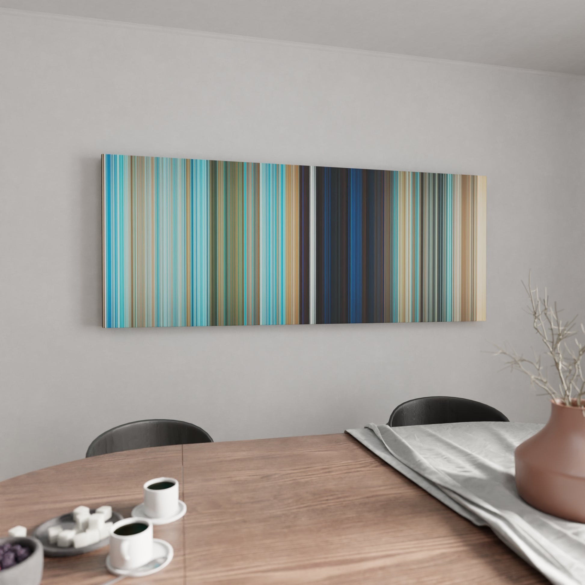 Kitchen with Ice-Age-The-Meltdown Frome on the wall