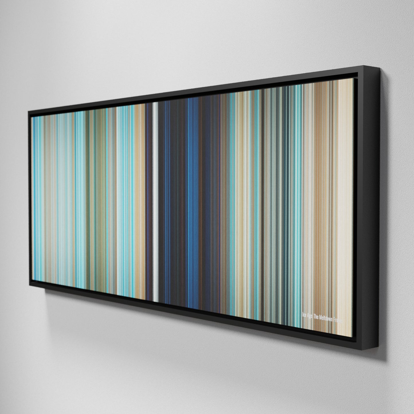 Side view of Framed Buff's of Ice-Age-The-Meltdown Frome on the wall