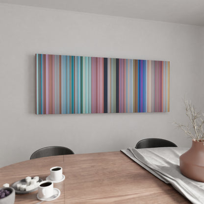 Kitchen with Ice-Age-Continental-Drift Frome on the wall