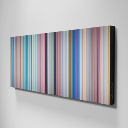 Side view of Buff's of Ice-Age-Continental-Drift Frome on the wall