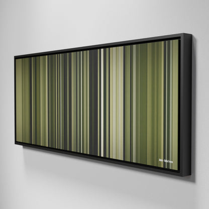 Side view of Framed Buff's of Adele-Hello Frome on the wall