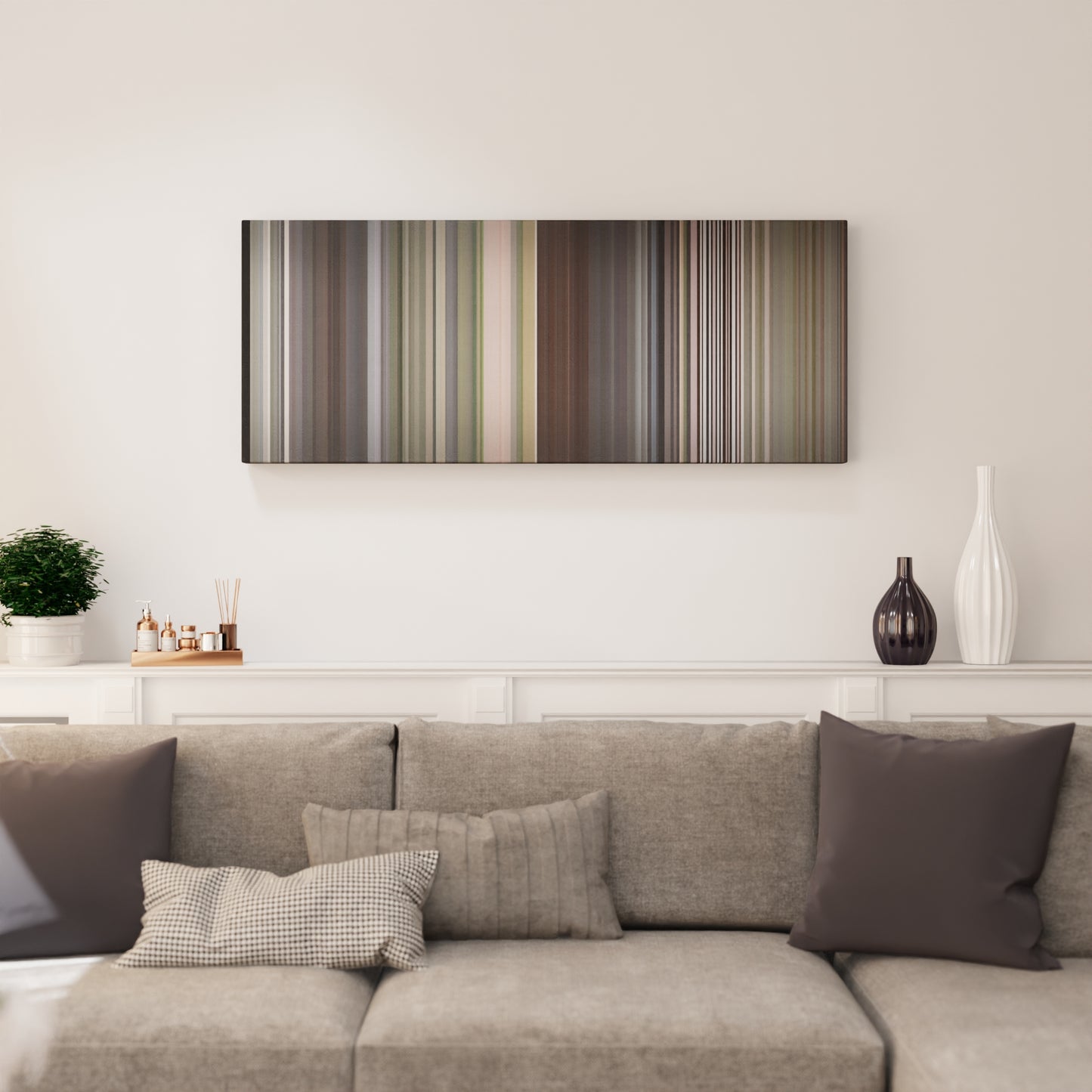 Living room interior with Taylor-Swift-Blank-Space Frome on the wall